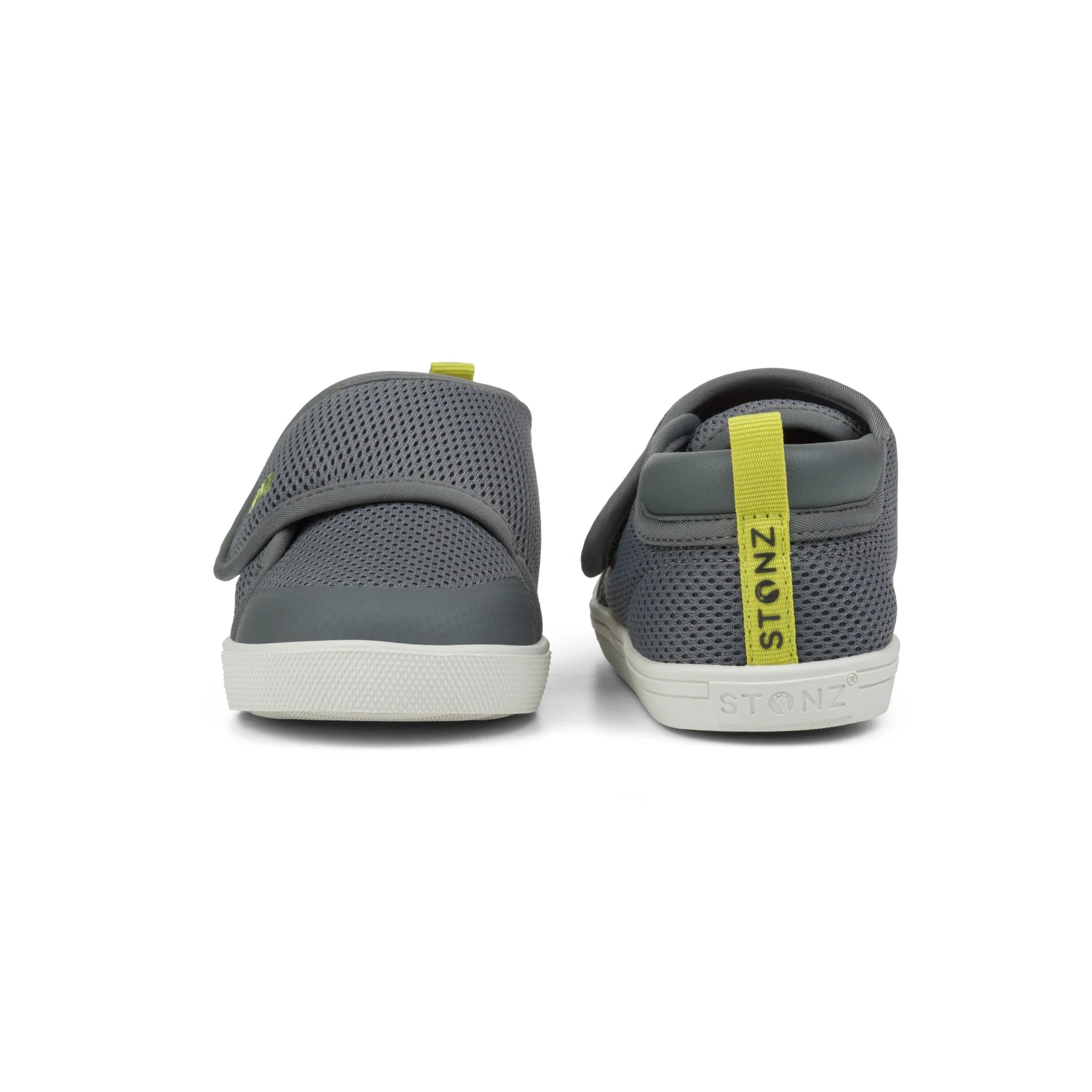 Stonz Steel/Lantern Green Cruiser Toddler Shoes - Waterproof & Lightweight First Walkers for Boys & Girls - Perfect for Outdoor Play, Park Adventures & Everyday Wear