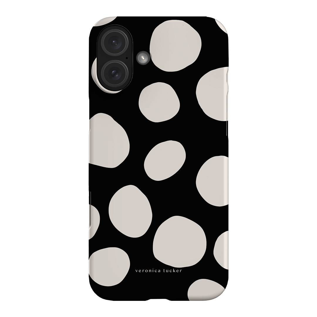 Premium Pebbles Noir Phone Case - Slim Protective Cover for iPhone & Samsung - Perfect for Everyday Use, Travel & Outdoor Activities