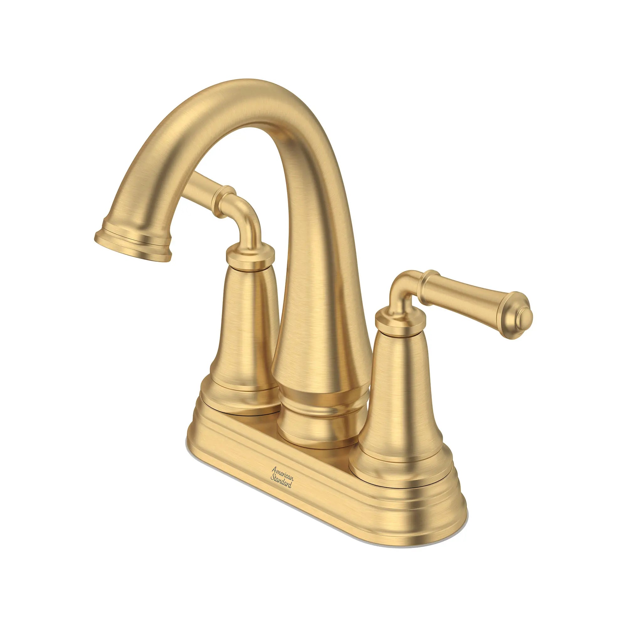 Delancey® 4 Inch Centerset 2 Handle Bathroom Faucet - 1.2 GPM/4.5 LPM Water-Saving Design with Lever Handles - Perfect for Small Bathrooms, Powder Rooms & Guest Baths