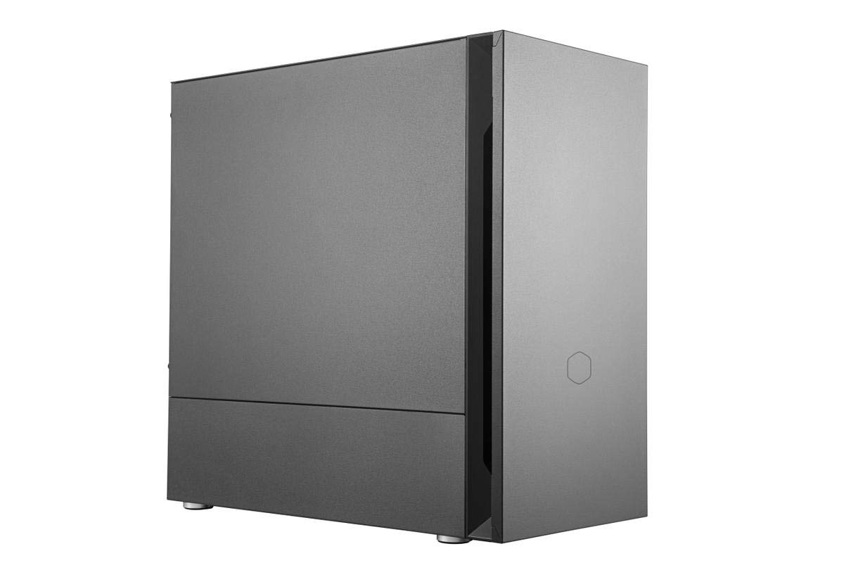 Cooler Master Silencio S400 Micro-ATX PC Case - Soundproof Gaming Tower with Noise-Reducing Panels, Reversible Front Design & 2X 120mm PWM Fans | Perfect for Quiet Gaming Setups & Home Office Workstations