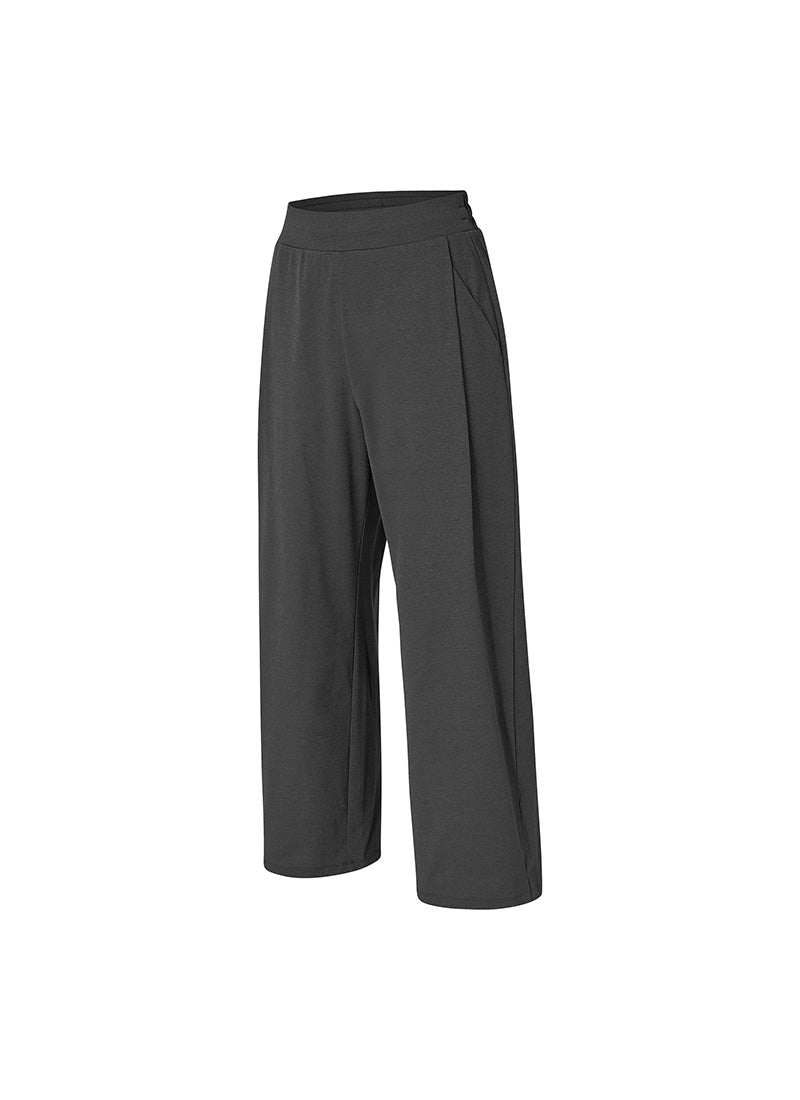 Ecodex All Banding Semi Wide Pants - Comfortable Stretch Women's Trousers for Work, Travel & Casual Wear | Plus Size & Petite Friendly
