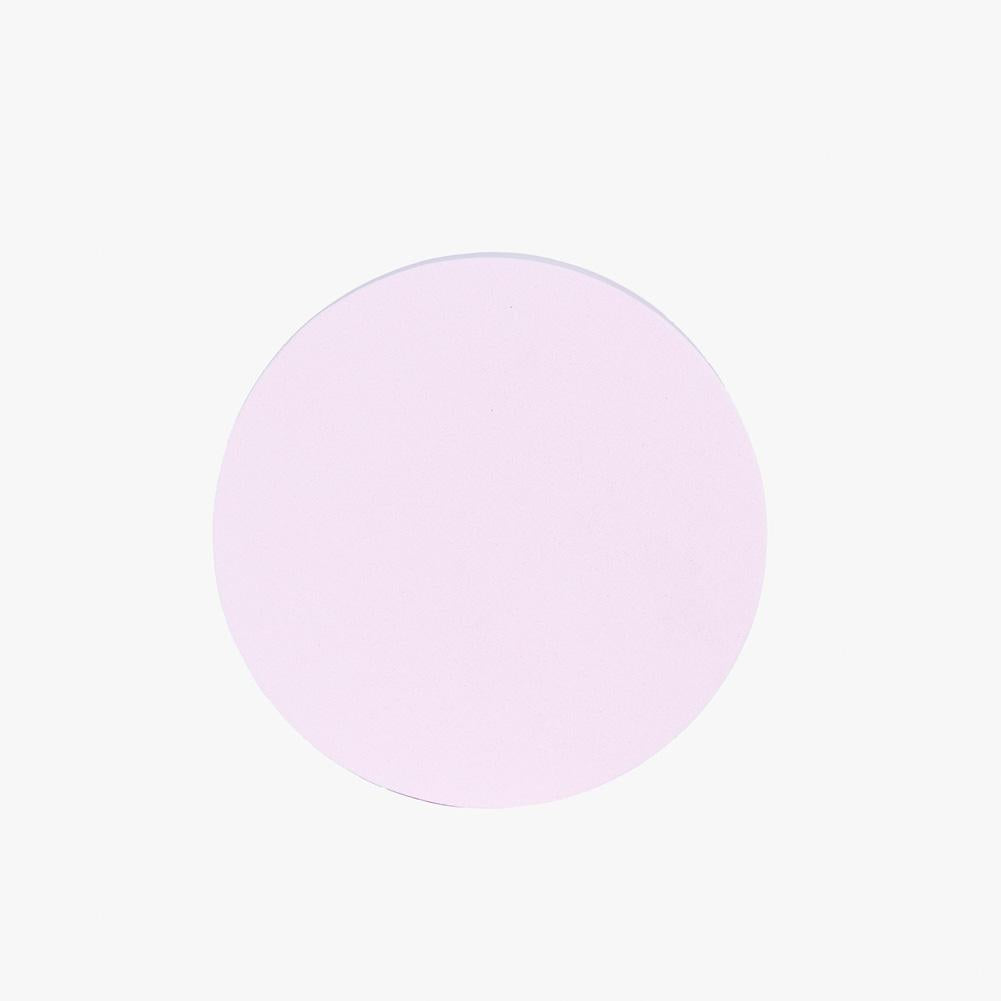 Blush Pink Geometric Foam Styling Props for Photography - 18cm Large Circle | Perfect for Product Photography, Instagram Flat Lays & Creative Backdrops