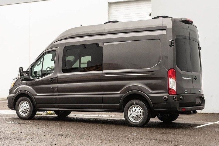 AM Auto Ford Transit 2015+ Driver Side Forward Half Slider Screened Window (FT14 LS1 FHSS P) - Replacement Van Window for Improved Ventilation & Security