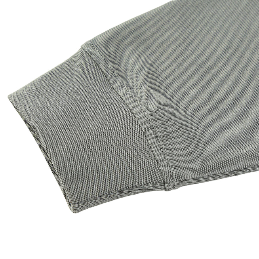 ASUSL Reflective Logo Long Sleeve T-Shirt - Light Grey | High-Visibility Streetwear for Running, Cycling & Night Safety