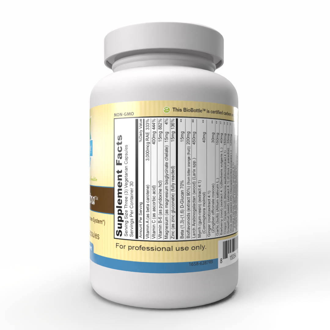 Biotic Extra™ Immune Support Supplement (90 Vegetarian Capsules) - Mushroom Blend with Vitamins & Minerals for Stronger Immunity | Daily Wellness & Immune Booster for Adults