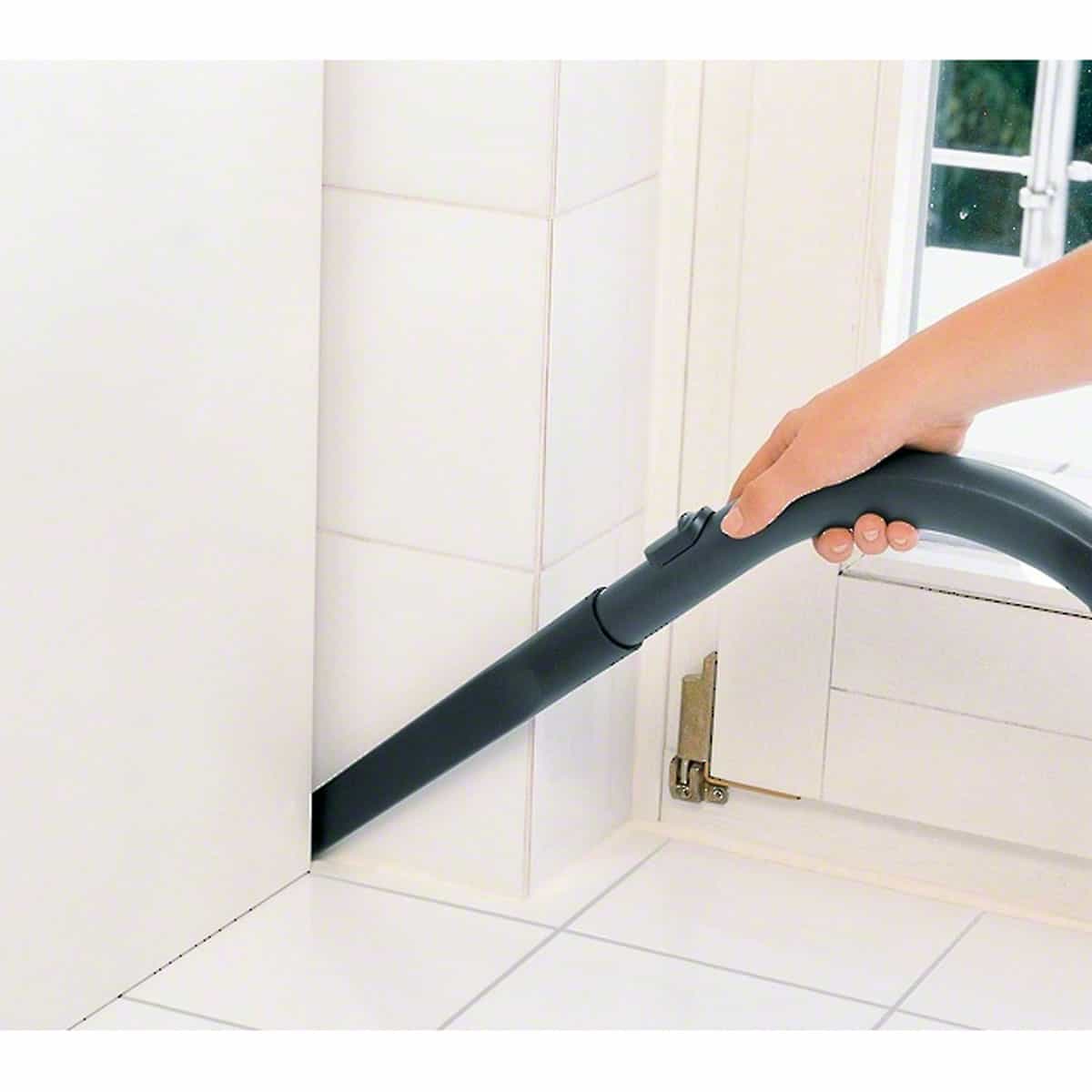 Miele SFD10 Large Crevice Tool - Premium Vacuum Cleaner Attachment for Tight Spaces & Hard-to-Reach Areas - Perfect for Furniture, Stairs, and Car Interiors
