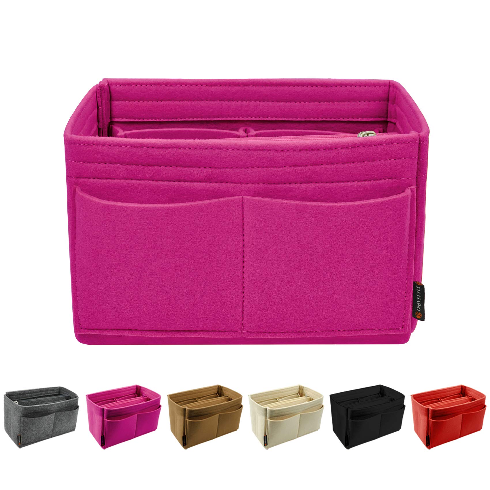 OMYSTYLE Felt Purse Organizer Insert for Handbags & Totes - 5 Size Options for LV Neverfull, Speedy & More - Perfect for Travel, Work & Daily Organization