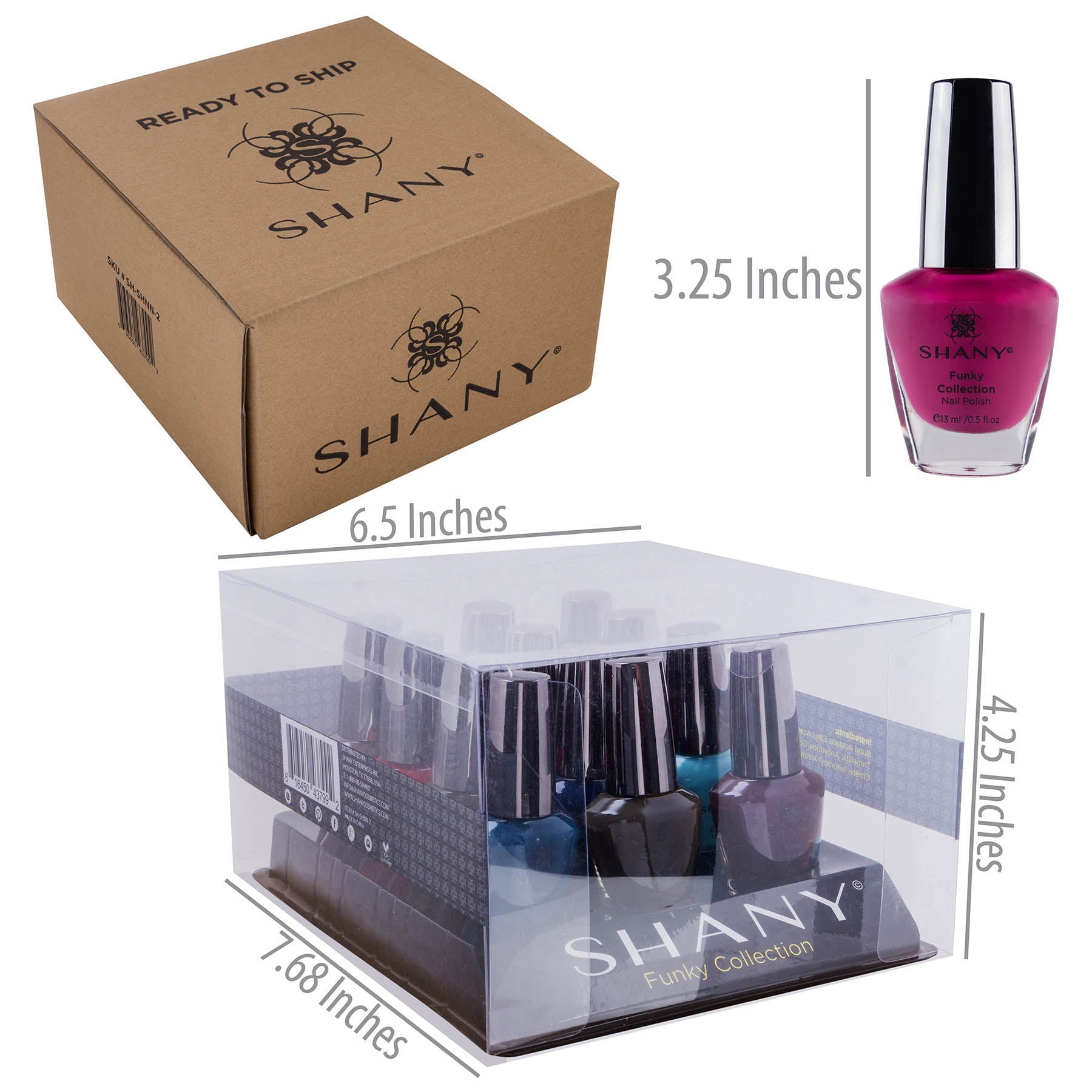 12 Colors Long Lasting Nail Polish Set - Non-Toxic Quick Dry Nail Lacquer Kit for Women, Perfect for Manicures, Pedicures & Nail Art Designs at Home or Salon
