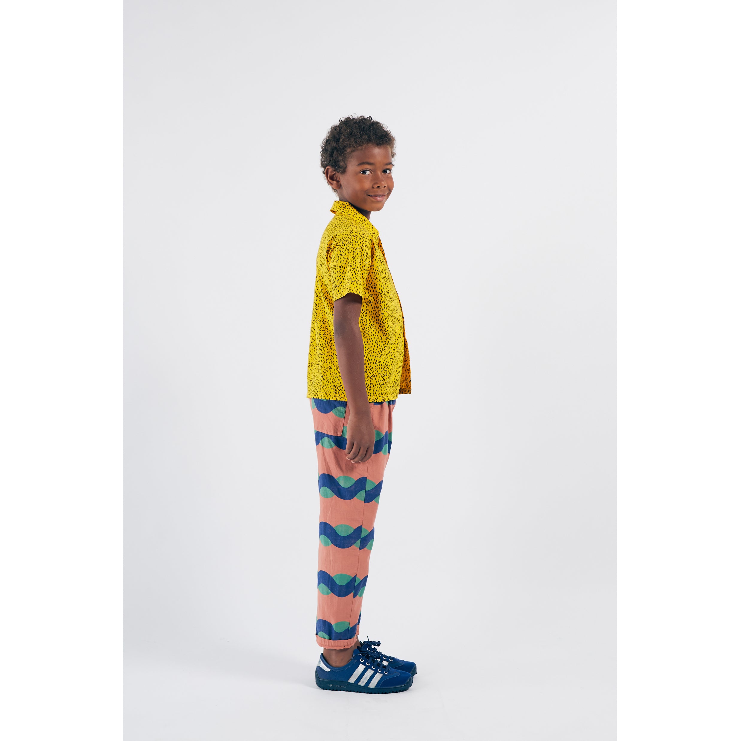 Bobo Choses All Over Sea Print Baggy Trousers for Women - Comfortable Loose Fit Beach Pants, Vacation Wear, Summer Casual Outfits