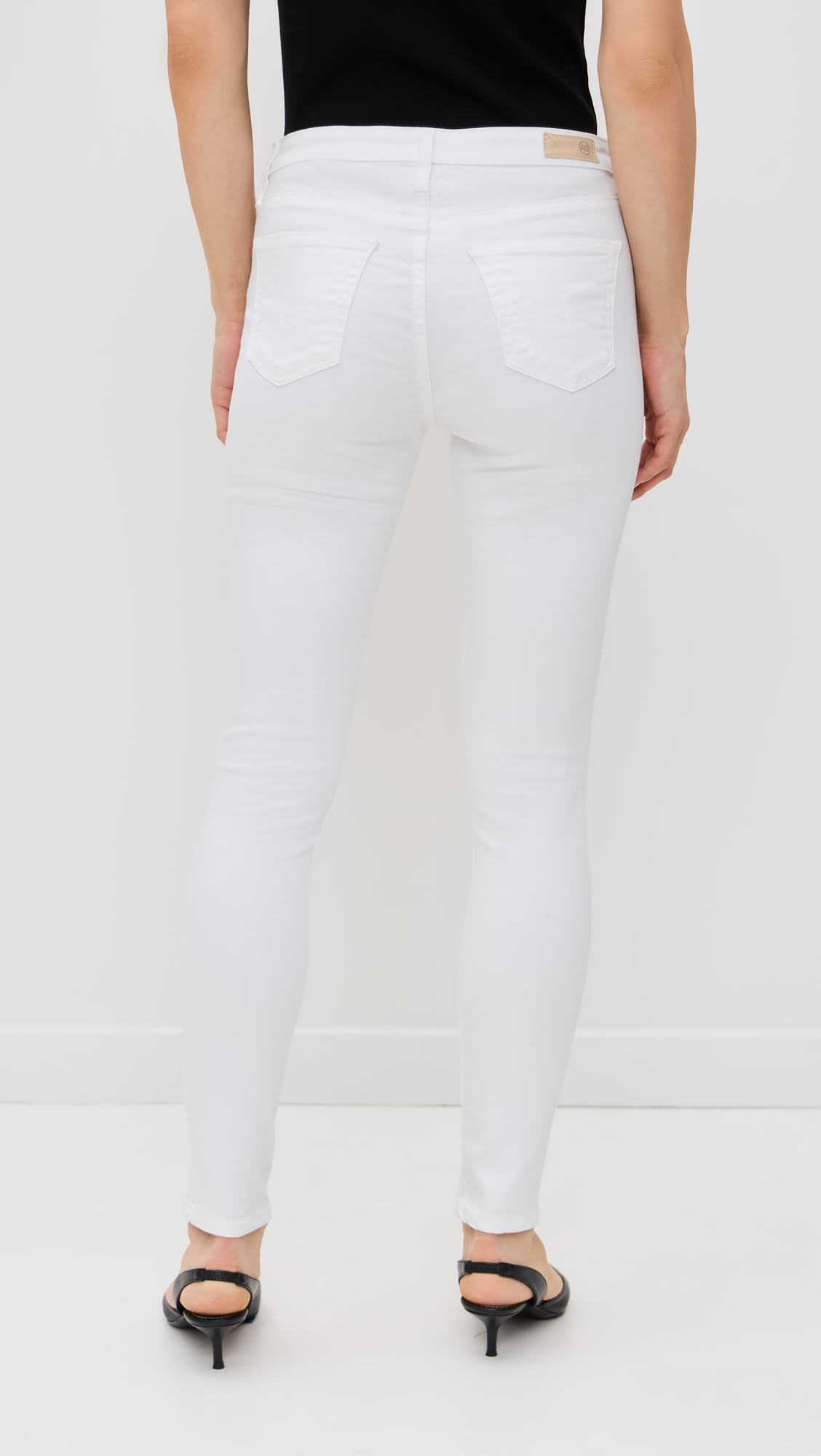 AG Adriano Goldschmied Women's High Waist Stretch Skinny Ankle Jeans - Comfortable & Stylish for Work, Travel and Everyday Wear