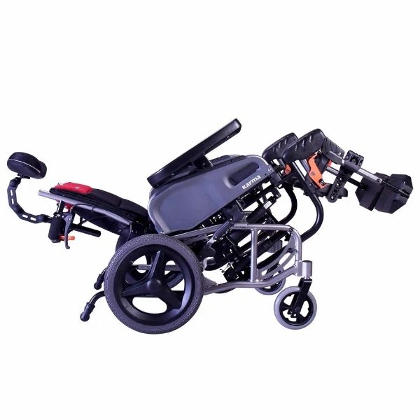 Karman VIP2 Tilt in Space Wheelchair - Lightweight Adjustable Mobility Aid for Adults & Seniors - Ideal for Home Use, Travel, and Daily Activities