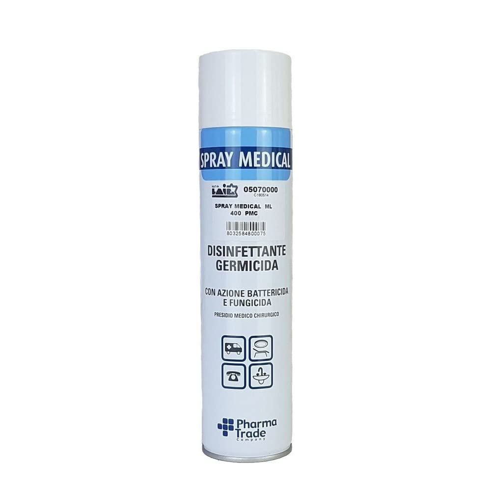 Pharma Trade Disinfectant Spray - 400ml Germicidal Medical Grade Sanitizer for Hospitals, Clinics & Home Use
