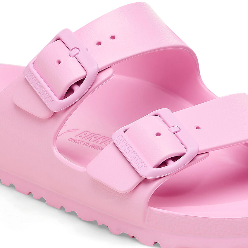 Birkenstock Women's Arizona EVA Essentials Sandal - Comfortable Lightweight Slip-On Sandals for Women in Fondant Pink | Perfect for Beach, Pool, and Summer Outdoor Activities