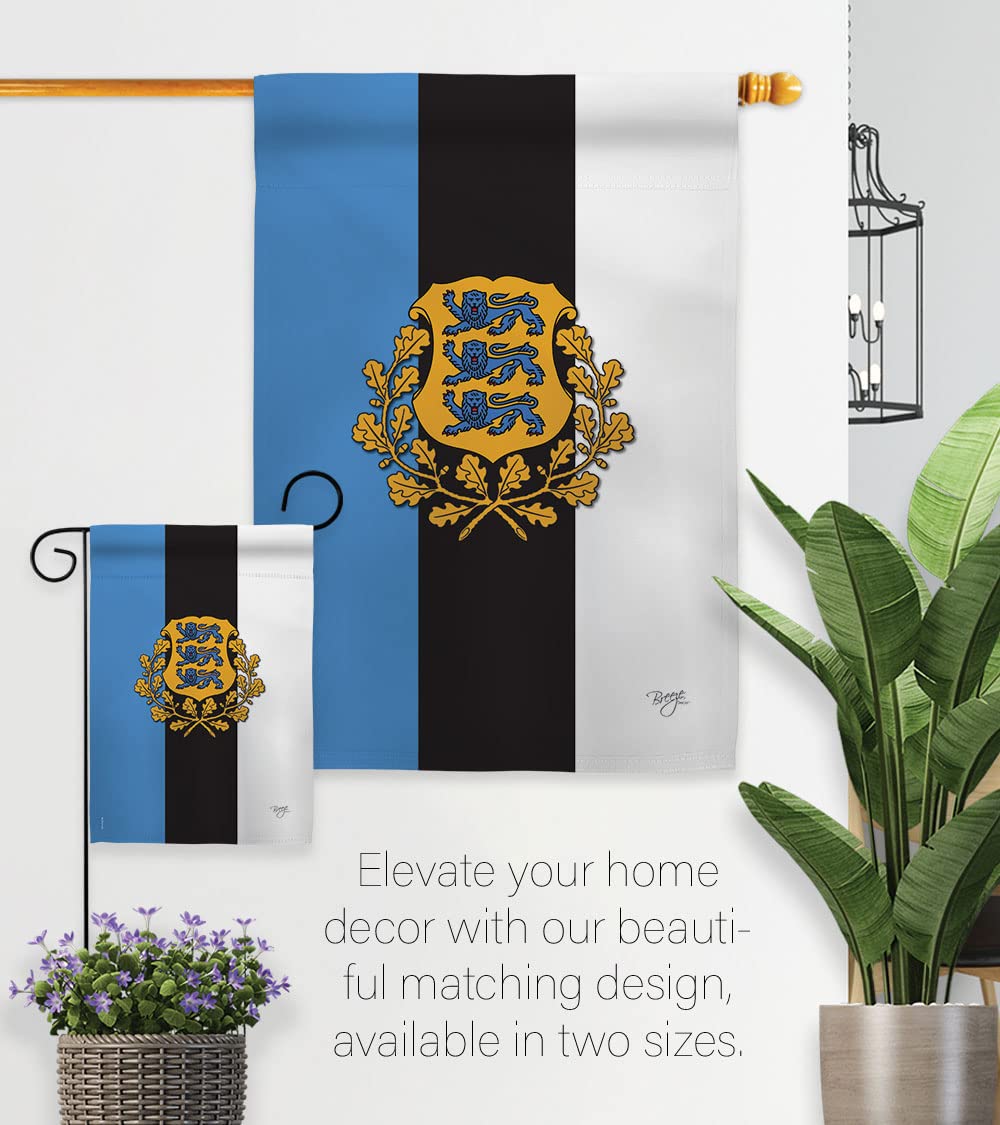 Estonia National Flag Set 28