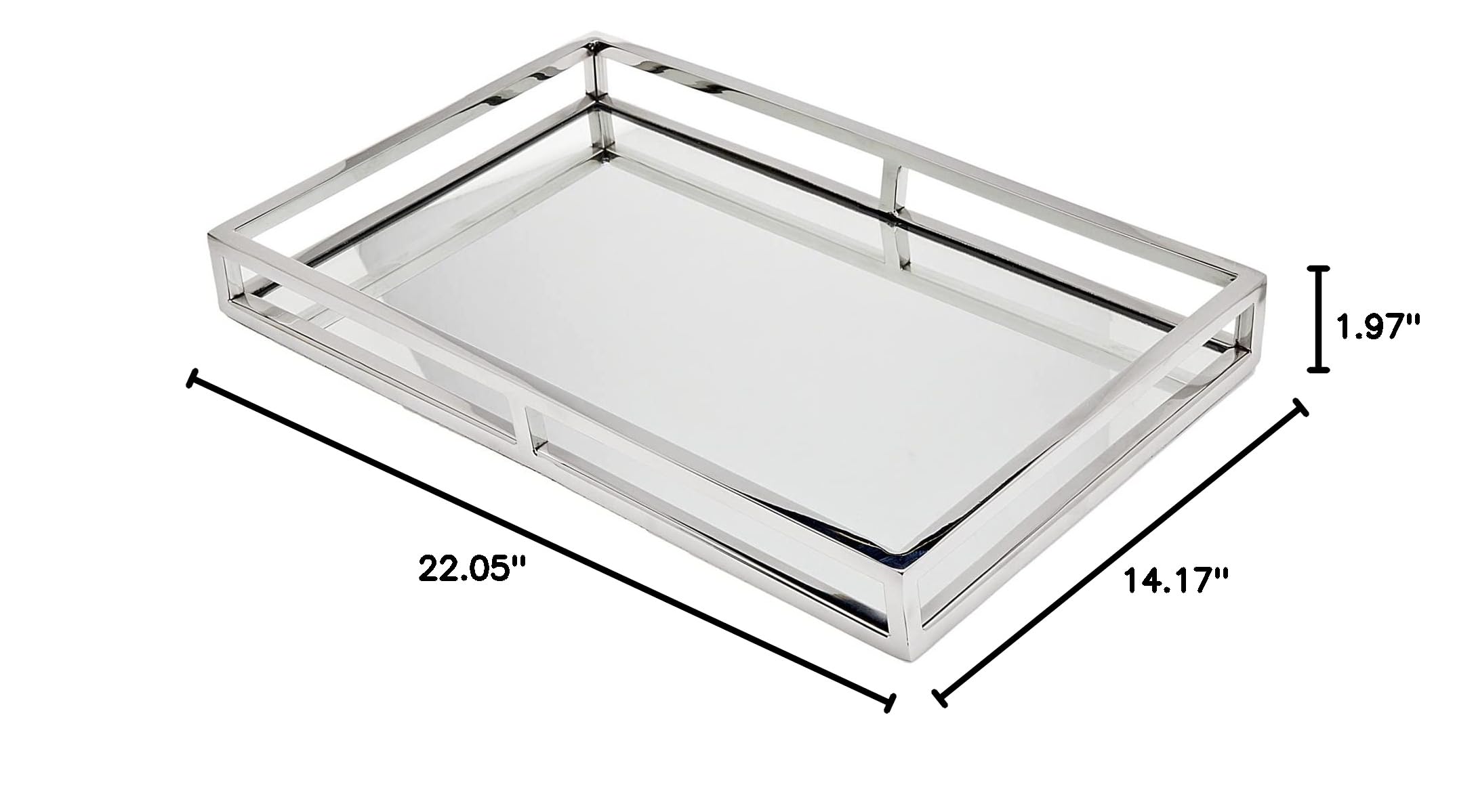 Godinger Silver Decorative Tray 22
