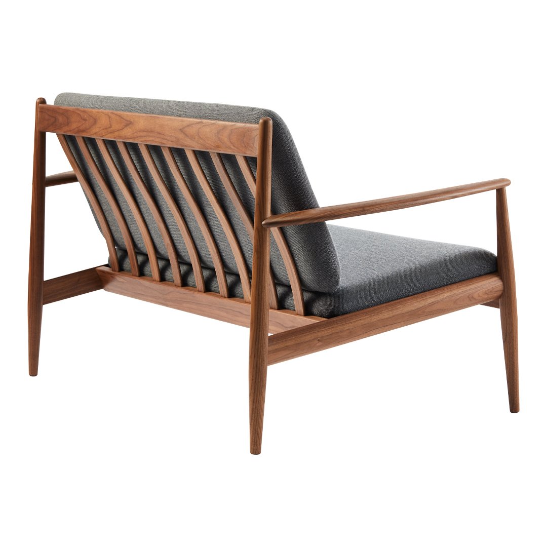 Grete Jalk GJ 118 Easy Sofa by Lange Production - Mid-Century Modern Lounge Chair for Living Room & Office