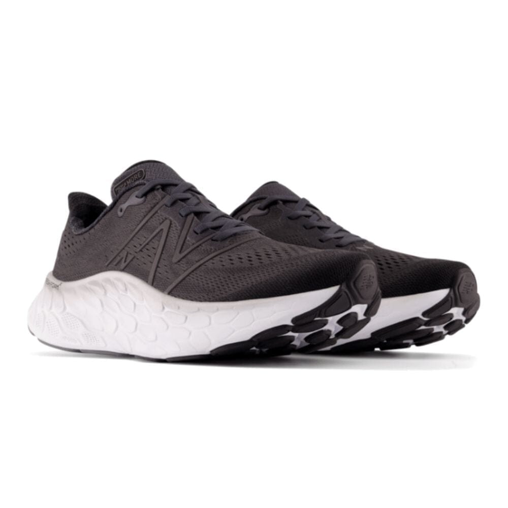 New Balance Men's Fresh Foam X More V4 Running Shoes - Lightweight Cushioned Sneakers for Jogging, Gym & Everyday Wear