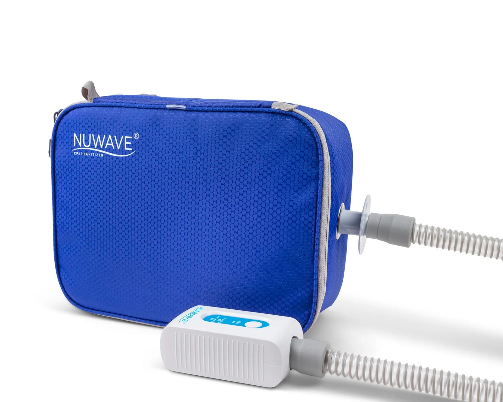 Nuwave CPAP Sanitizer Machine - Portable UV Light Cleaner for CPAP Masks, Hoses & Accessories - Eliminates 99.9% of Germs & Bacteria - Perfect for Travel, Home & Medical Use
