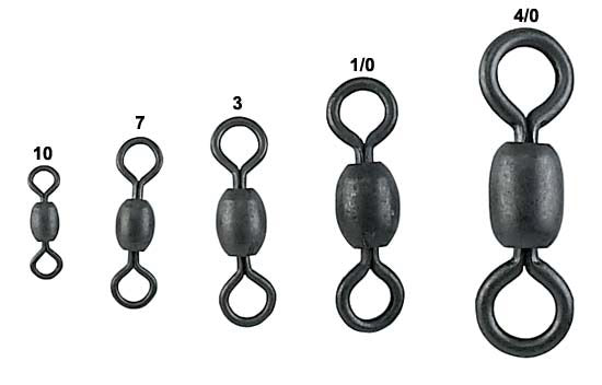 Sea Striker Billfisher Stainless Steel Crane Barrel Swivels 100PK - Heavy Duty Fishing Swivels for Saltwater & Freshwater - Ideal for Trolling, Bottom Fishing & Offshore Angling