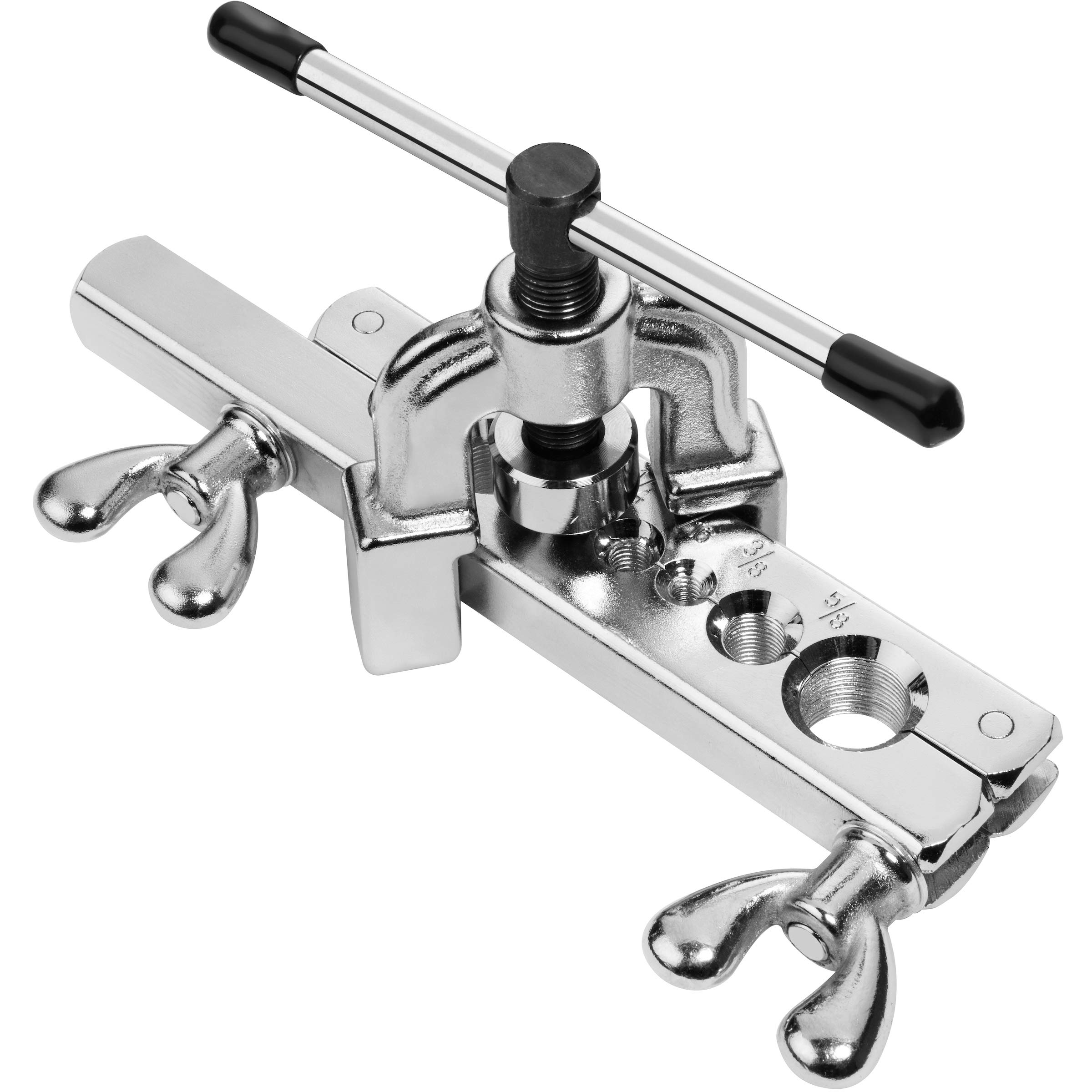 LORESO Flaring Tool Kit - Breakline & HVAC Swaging Tool Set for 45° Single Flares on Copper, Aluminum, Brass & Soft Steel Lines with Tube Cutter | Perfect for Refrigerator Repair, Auto AC Maintenance & Plumbing Projects