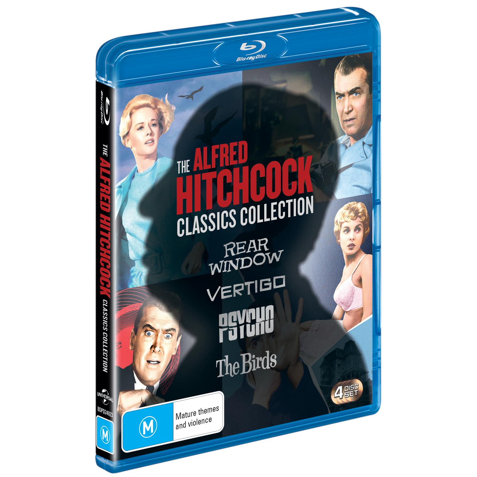 Alfred Hitchcock Classic Collection - Best Suspense & Thriller Movies for Movie Nights & Gifts