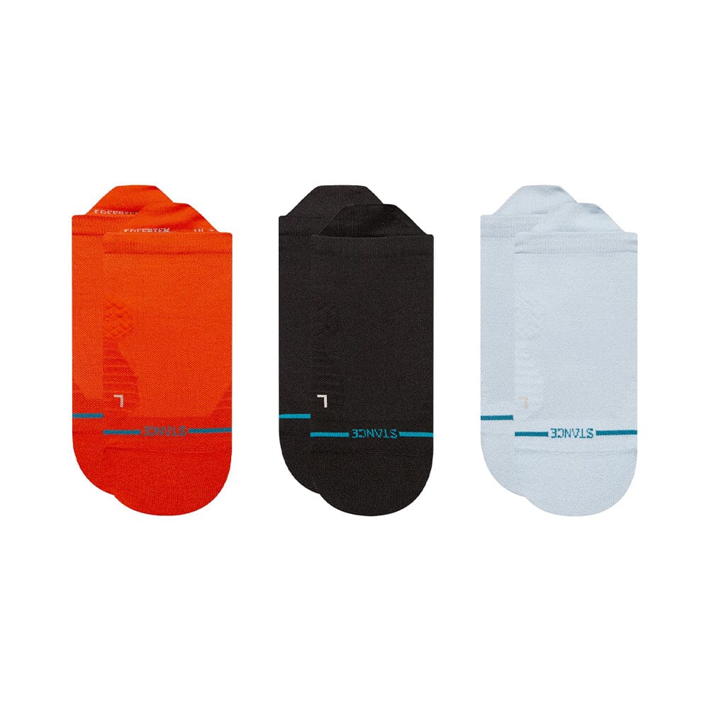Stance Run Iconic Ultralight Cushion Tab Socks - 3 Pack for Men & Women - Breathable Running Socks for Marathon, Gym & Athletic Performance