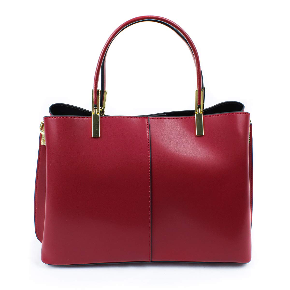 Pamo LYNETTE Women's Designer Leather Handbag - Top Handle Purse for Work, Travel & Everyday Use | Fashionable Shoulder Bag & Crossbody Bag