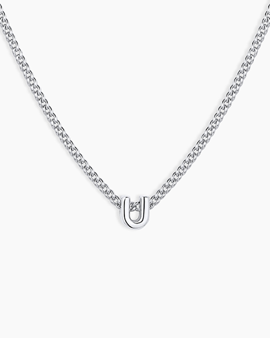 Wilder Mini Alphabet Necklace - Personalized Initial Pendant Jewelry for Women | Perfect Gift for Birthday, Anniversary & Everyday Wear