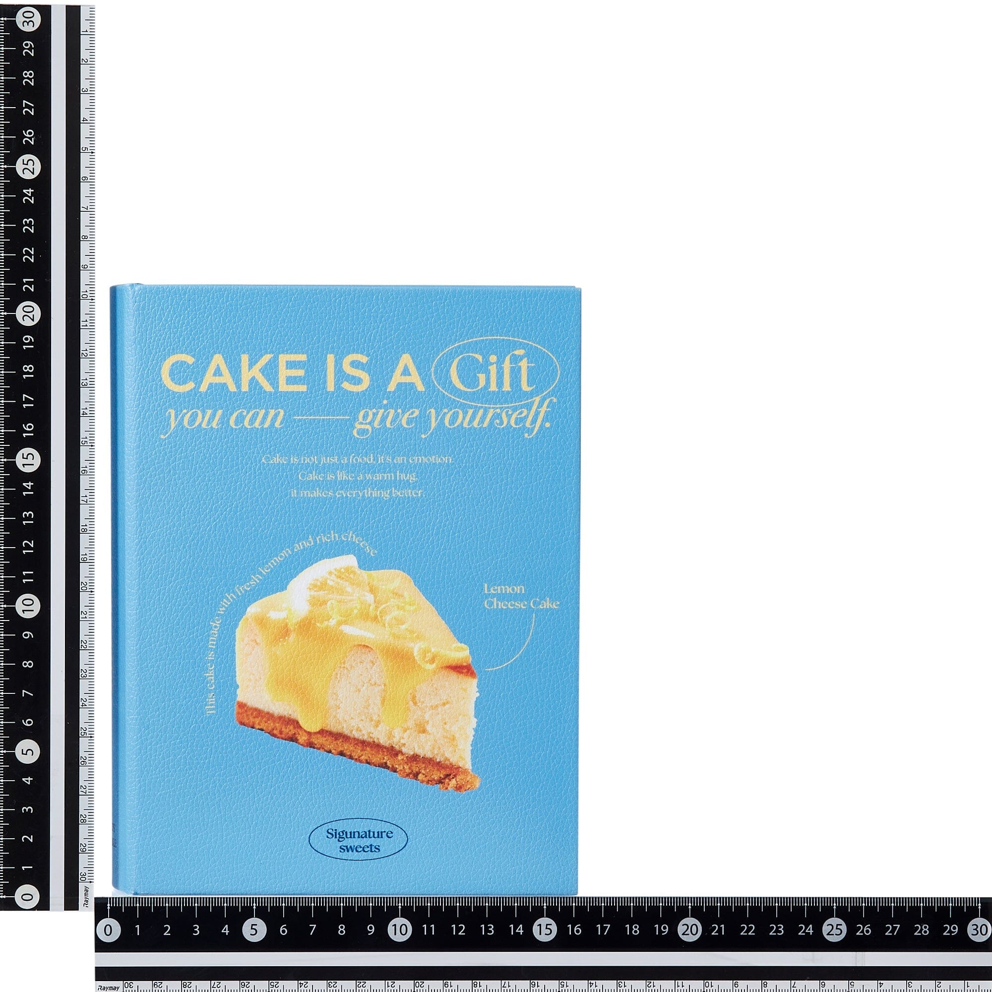 Small Blue Cafe Book Box - Stylish Storage for Books & Coffee Essentials | Perfect for Home, Office & Gifts