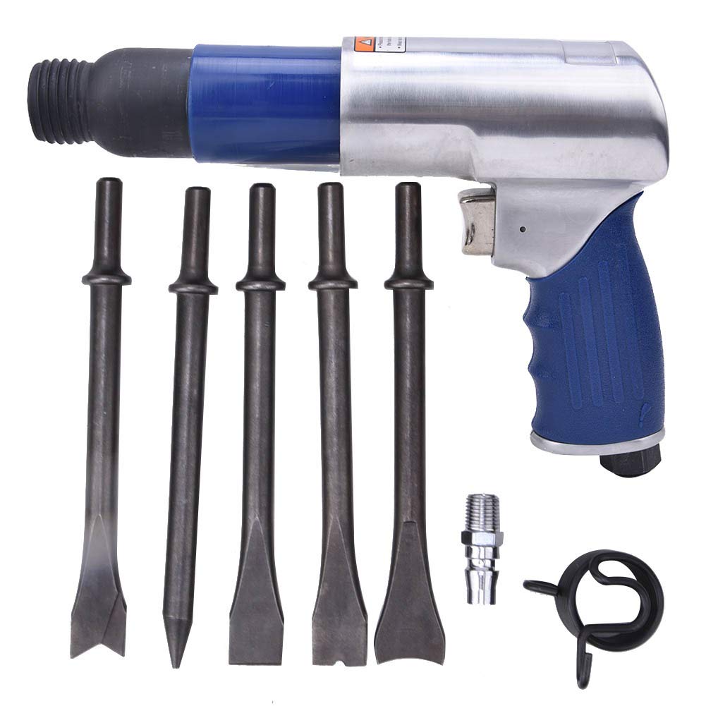 Professional Air Hammer Industrial Round Shovel - 250mm Alloy Steel Spring Hand Tool for Construction, Demolition & Metalworking