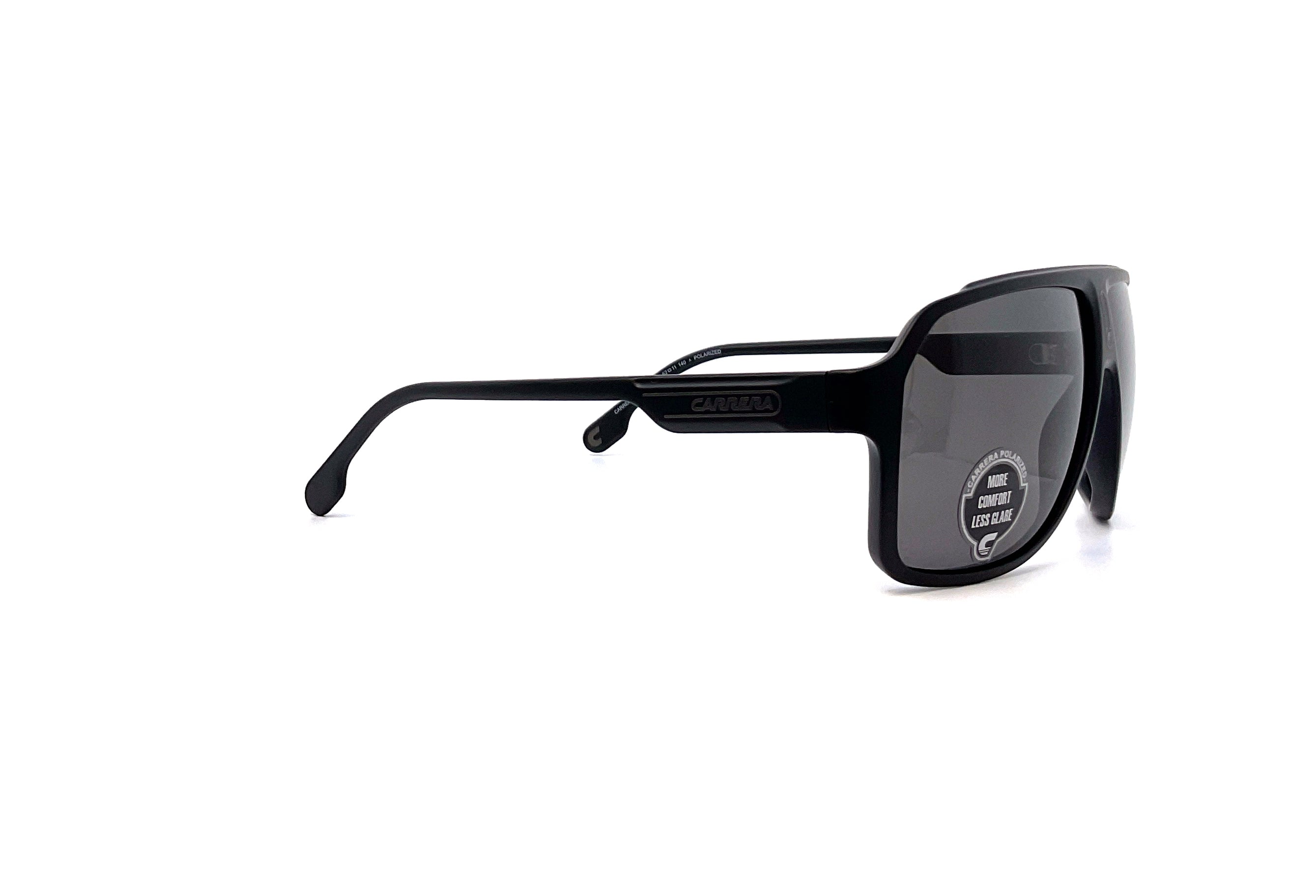 Carrera 1030/S Black Sunglasses - Polarized UV Protection for Men & Women - Perfect for Driving, Running, and Outdoor Sports