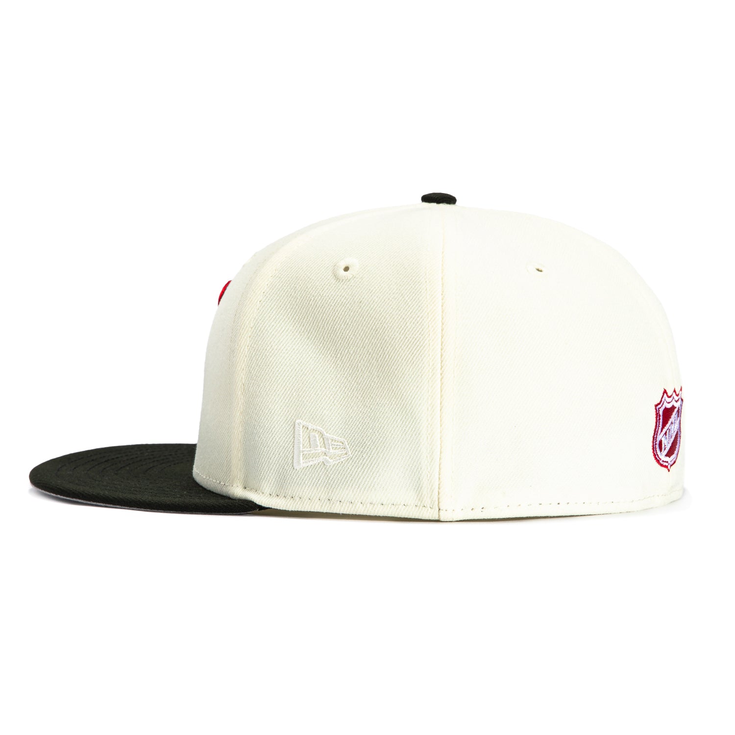 New Era 59Fifty New Jersey Devils Martin Brodeur Patch Snapback Hat - White & Black NHL Hockey Cap for Men, Perfect for Games & Fan Collections