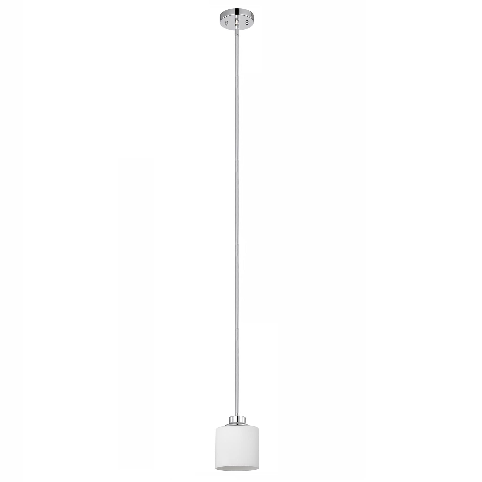 Benjara CH21036CM06-DP1 Modern Chrome Mini Pendant Light - 6