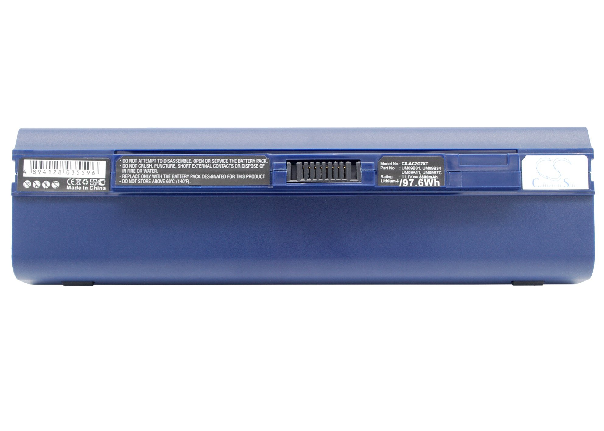 XUNNENG Replacement Laptop Battery for Acer Aspire One 531/751/751-Bk23 - Compatible with Part No. UM09A31 & UM09A41 | Long-Lasting Power for Work, Study & Travel