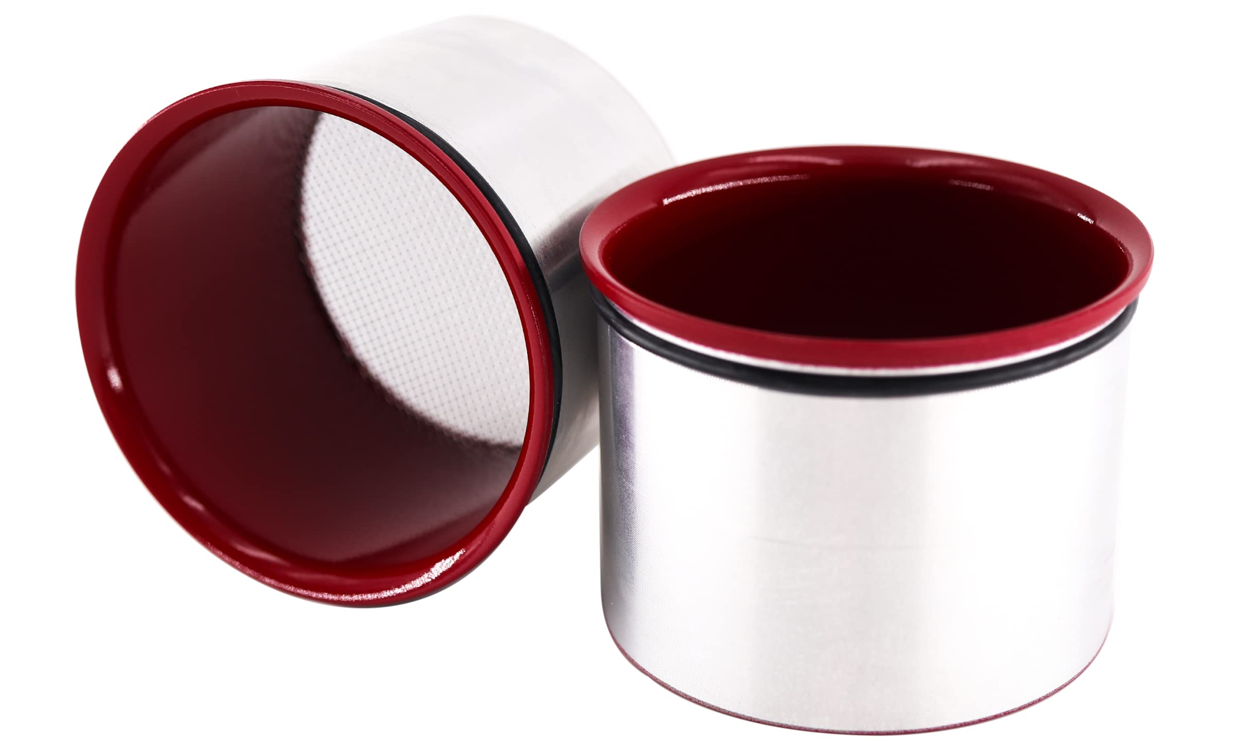 Dodge Challenger Headlight Intake Ring 2015-2021 - PRV High Octane Red for Enhanced Style