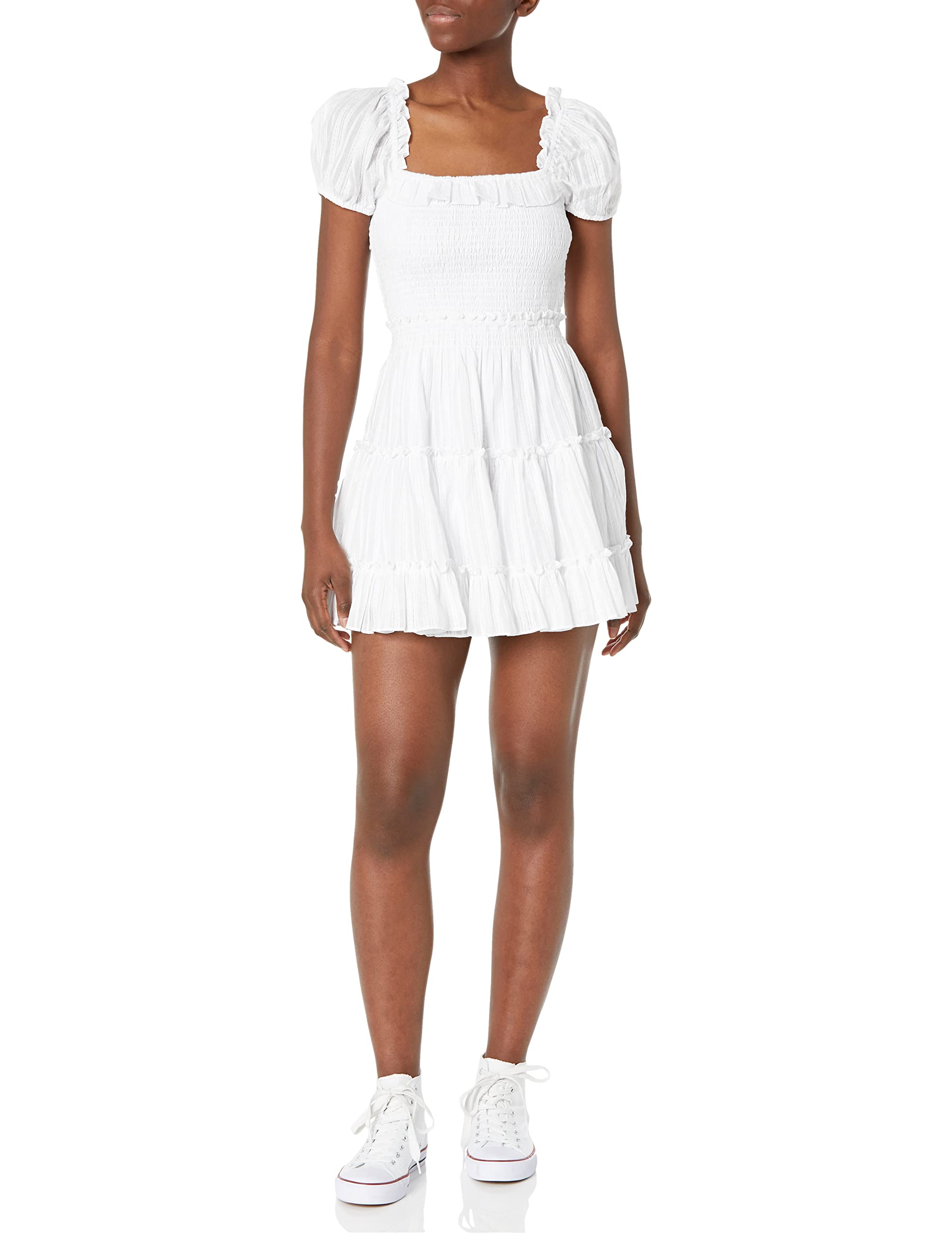 LIKELY Women's Ellis Dress - Flowy Midi Dress for Summer, Casual & Office Wear | Perfect for Brunch, Dates & Work