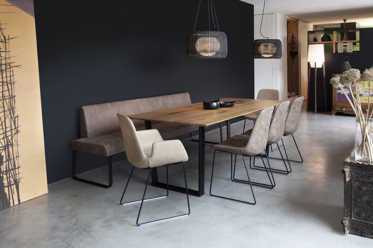 Modern U-Shaped Dining Table by Tonon – Elegant & Space-Saving Design for Small Kitchens & Dining Rooms