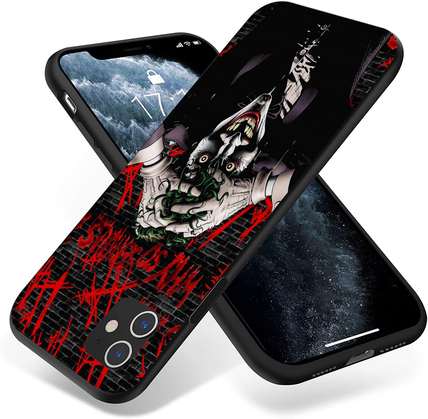 Premium Shockproof Silicone Case for iPhone 11 - Full Body Protection Cover with Joker Design | Perfect for Daily Use, Travel & Outdoor Activities