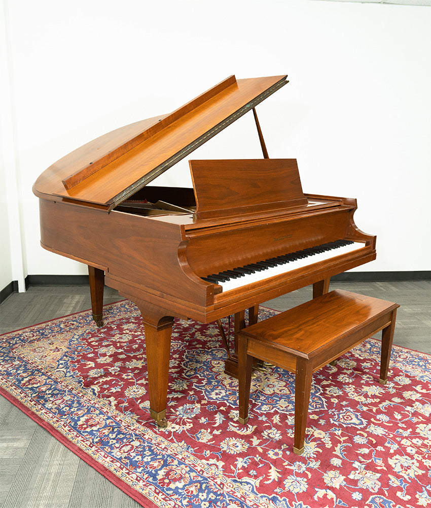 Baldwin 5'2 Model M Grand Piano - Satin Brown Finish | Used Premium Upright Piano with Serial Number 176599 | Perfect for Home, Studio & Concert Performances