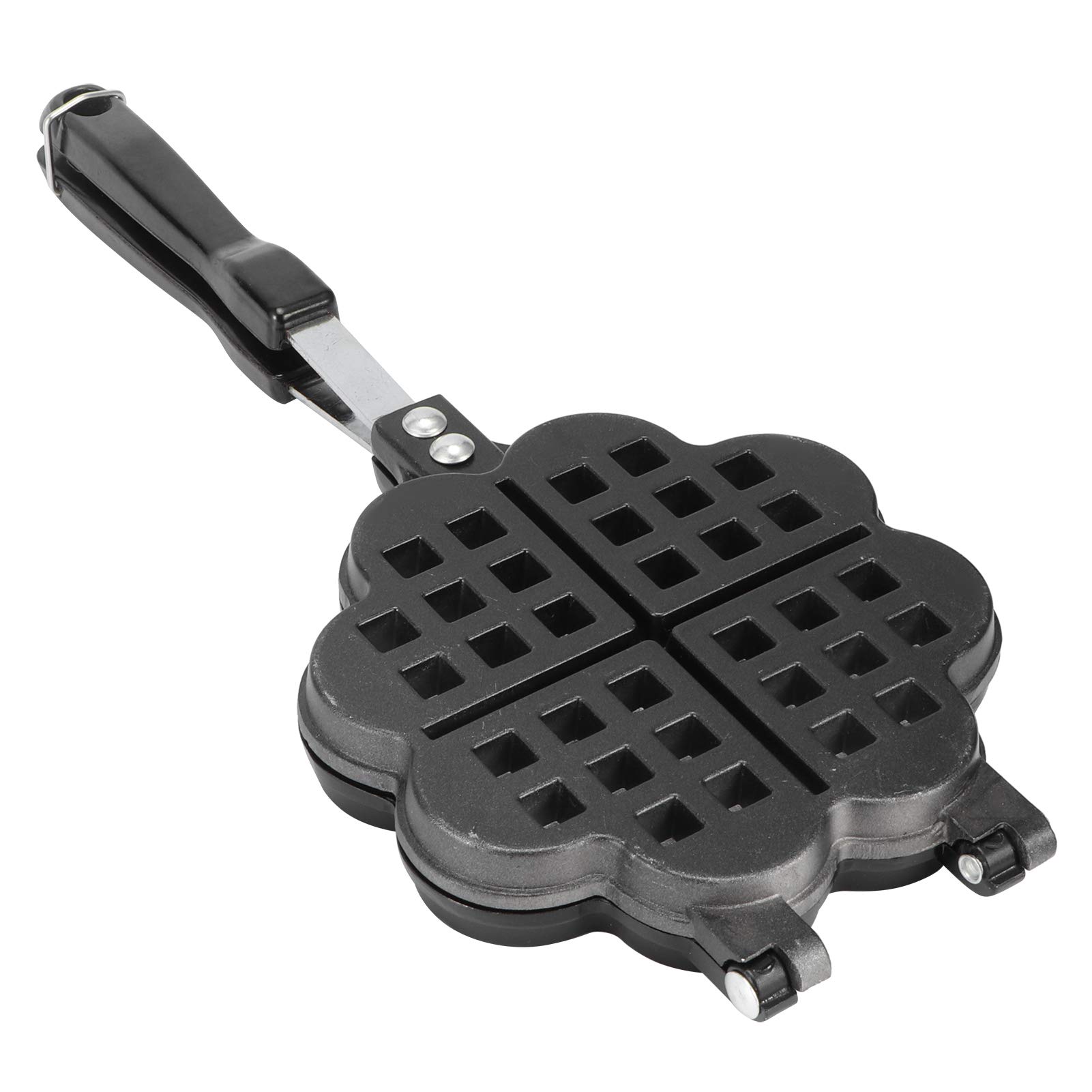 Mini Waffle Maker - Non-Stick Waffle Iron with Cool-Touch Handle for Breakfast, Lunch & Snacks - Easy to Clean - Perfect for Home, Dorm & Office Use