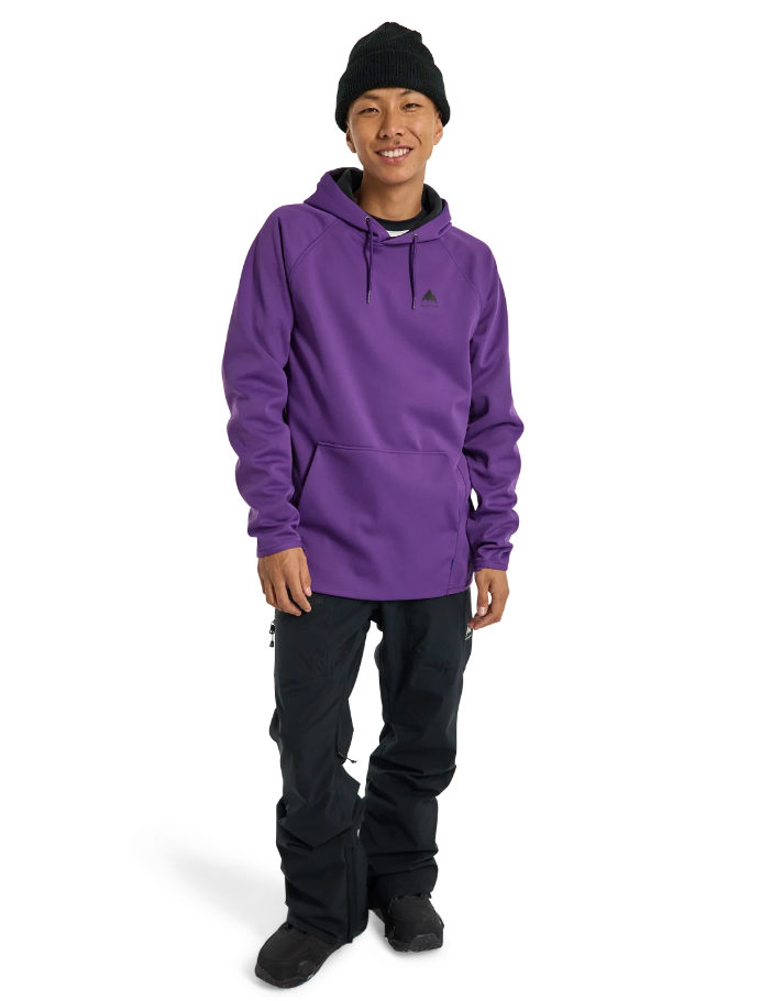 Burton Crown Weatherproof Pullover Jacket - Waterproof Windproof Outdoor Hoodie for Hiking, Skiing & Camping