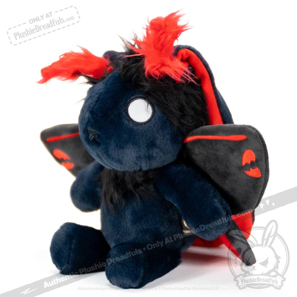 Plushie Dreadfuls Emo Moth Rabbit Stuffed Animal - Soft Cute Plush Toy for Kids, Teens & Collectors | Perfect for Gifts, Bedroom Decor & Emotional Support