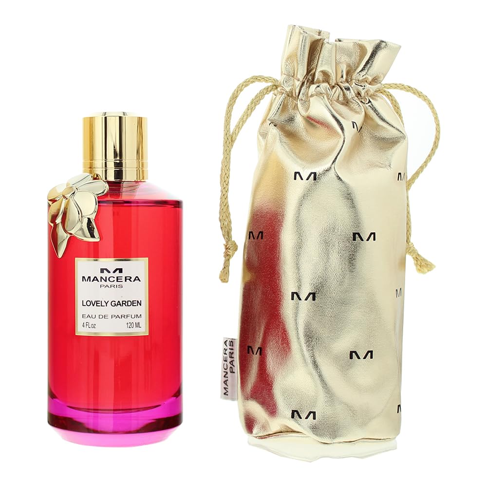 Mancera Lovely Garden Perfume for Women - 4 oz Eau de Parfum Spray | Floral Fragrance for Daytime Wear & Special Occasions