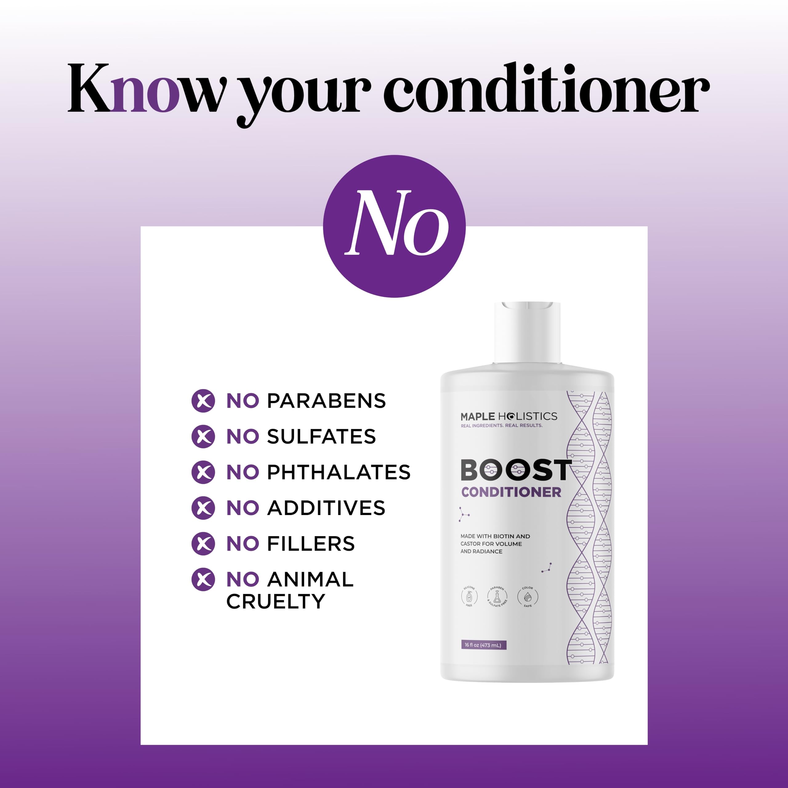 Boost Biotin & Collagen Hair Conditioner for Growth - Sulfate-Free Moisturizing Treatment with Castor & Rosemary Oil for Fine, Weak & Dull Hair - Volumizing for Women & Men (16 Fl Oz) - Perfect for Daily Hair Care & Damaged Hair Repair