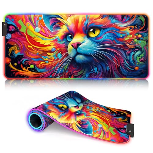 a38-Colorful doodle cat