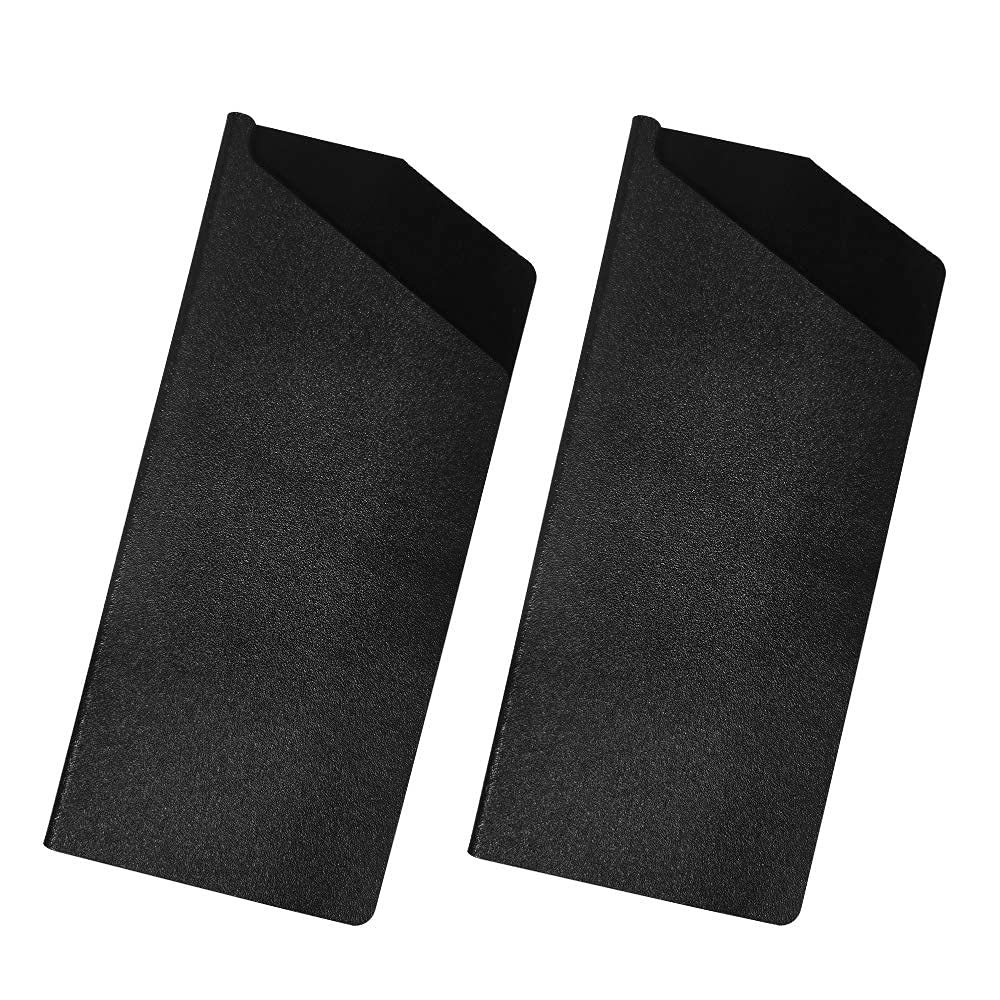 XYJ Universal Knife Edge Guards 2 Pack - ABS Plastic Knife Blade Protectors for Kitchen Knives - Safe Storage & Travel Use for Chef Knives, Paring Knives & Kitchen Utensils