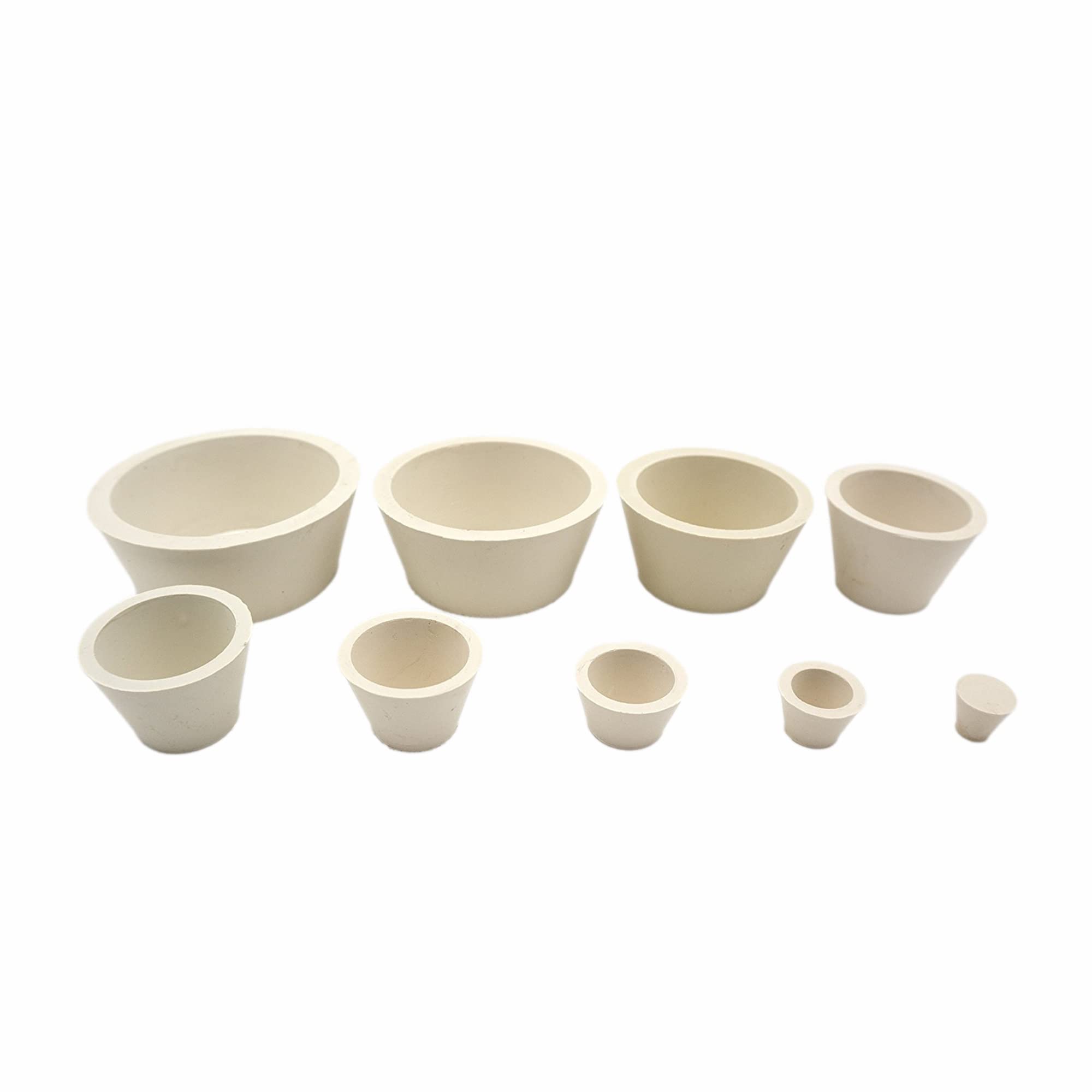 Buchner Funnel Vacuum Filtration Kit - 8 Sizes Laboratory Glassware Set for Chemistry Experiments & Scientific Research - Perfect for Solvent Filtration, Distillation & Lab Analysis