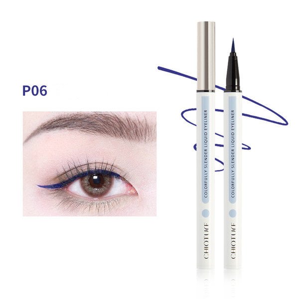 CHIOTURE Waterproof Long-Lasting Eyeliner Pencil - Smudge Proof & Water-Resistant Liquid Eyeliner for All-Day Wear - Perfect for Swimming, Gym & Everyday Makeup