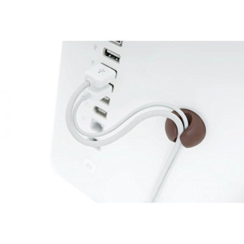Bluelounge CableDrop - Cable Management Organizer for Desk & Home Office | Keep Wires Tidy & Organized | Perfect for Computer, TV, and Electronics Cables