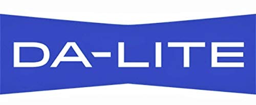 Da-Lite Fast-Fold Velour Drapery Kit for Heavy Duty Deluxe Frames - No Adjustable Skirt Bar - Includes Carrying Case (11'6